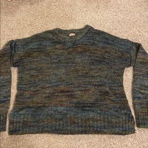 Multicolor knit sweater